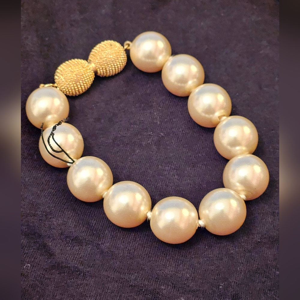 Erwin Pearl 10mm Kiska Pearl bracelet 8 in.